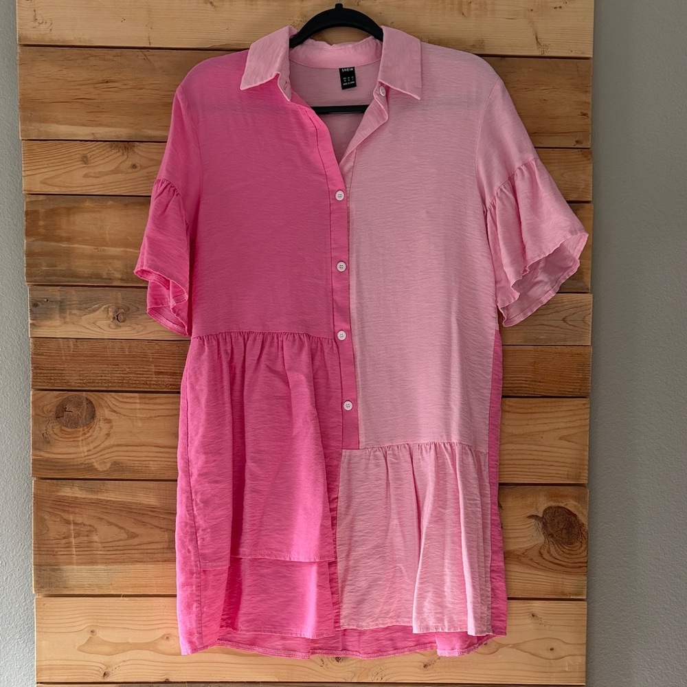 SHEIN Color Block Dress